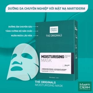Mat Na Duong Am Da MartiDerm The Originals Moisturising Mask 25ml x 10 mieng 4