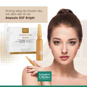 Ampoule Duong Sang Deu Mau Da Giam Dom Sac To MartiDerm Pigment Zero DSP Bright 30 ong 6