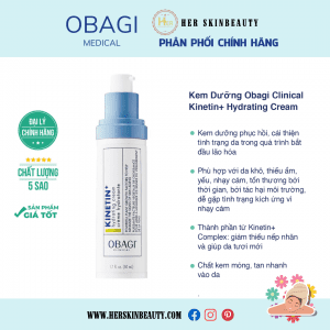 Kem Duong Phuc Hoi Lam Diu Da OBAGI CLINICAL Kinetin Hydrating Cream 50ml