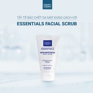 Tay Te Bao Chet Da Mat MartiDerm Essentials Facial Scrub 50ml 3